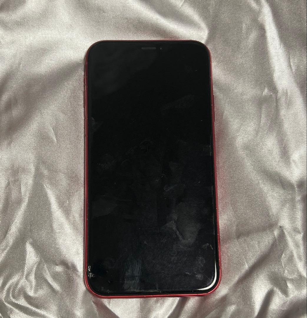 iPhoneXR ヒビあり