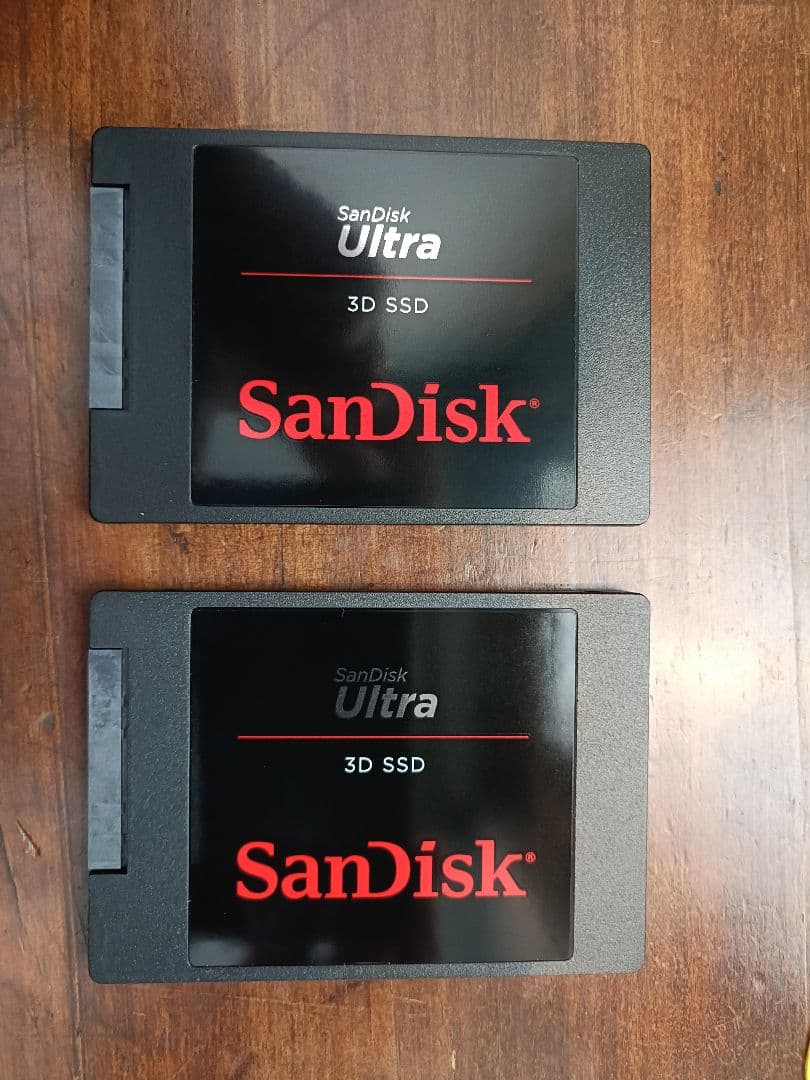 SanDisk Ultra 3D SSD 1TB 2個セット