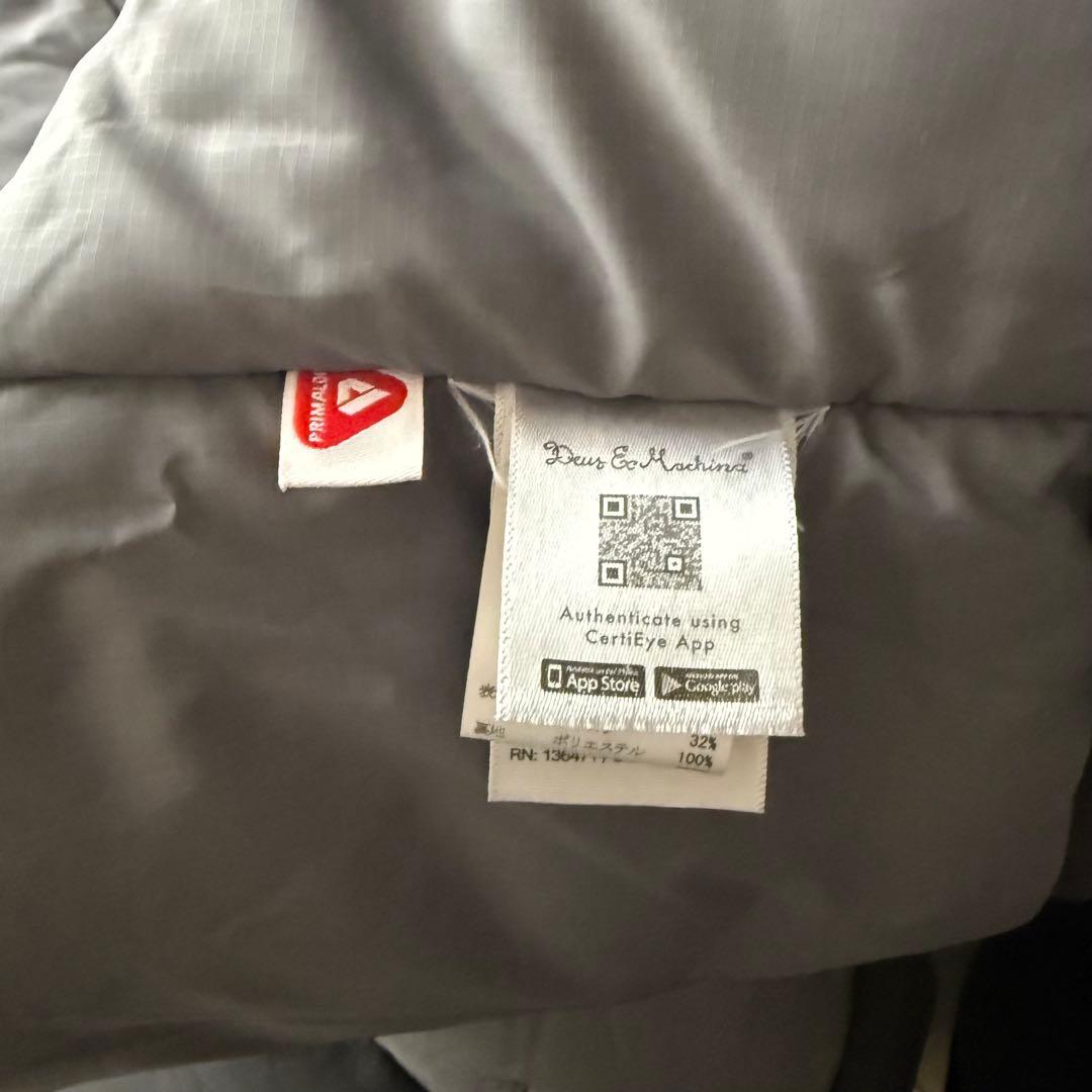 Deus Ex Machina 中綿　ジャケット　プリマロフト