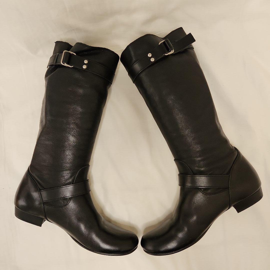 Y's ワイズ ヨウジヤマモト ソフトレザー ロング エンジニアブーツ 24cm