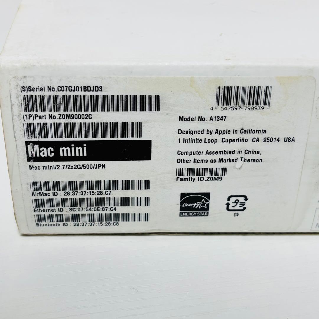 Apple Mac mini 2011 A1347 ジャンク品