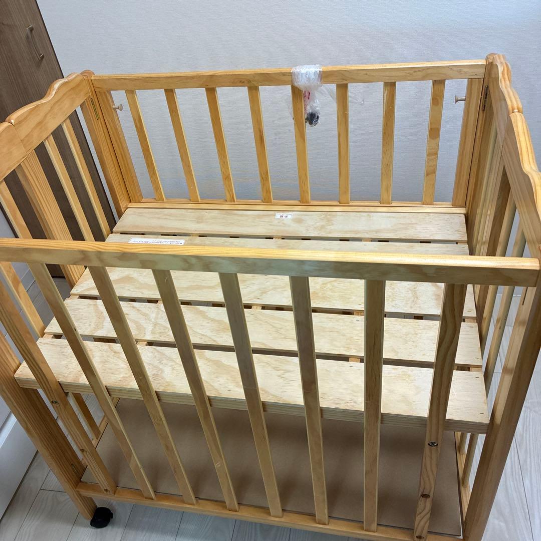 大和屋　折りたたみミニベビーベッド