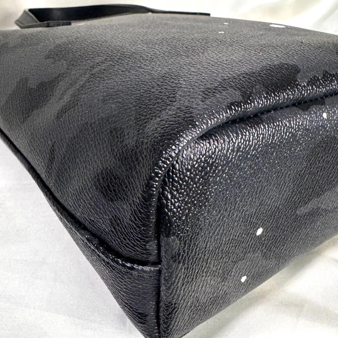 ジャンティバンティ　トートバック ブラック系カモフラ　黒系迷彩　希少　日本製