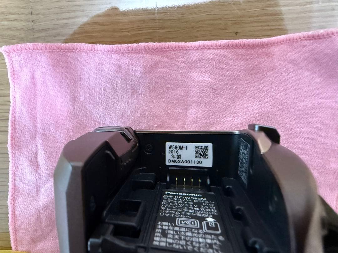 Panasonic HC-W580M ビデオカメラ ブラウン 美品 動作確認済