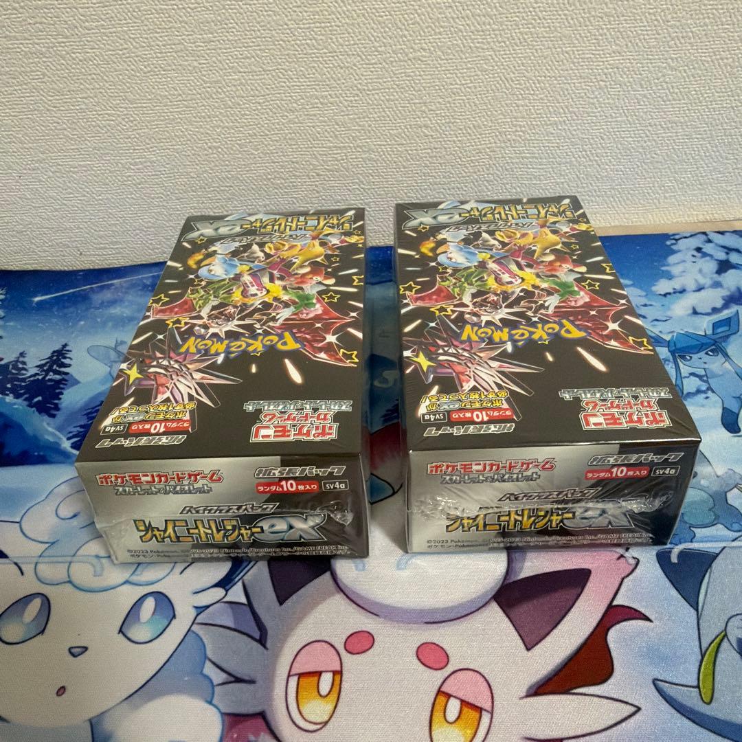 【新品】 ポケモンカード シャイニートレジャーex BOX シュリンク付き