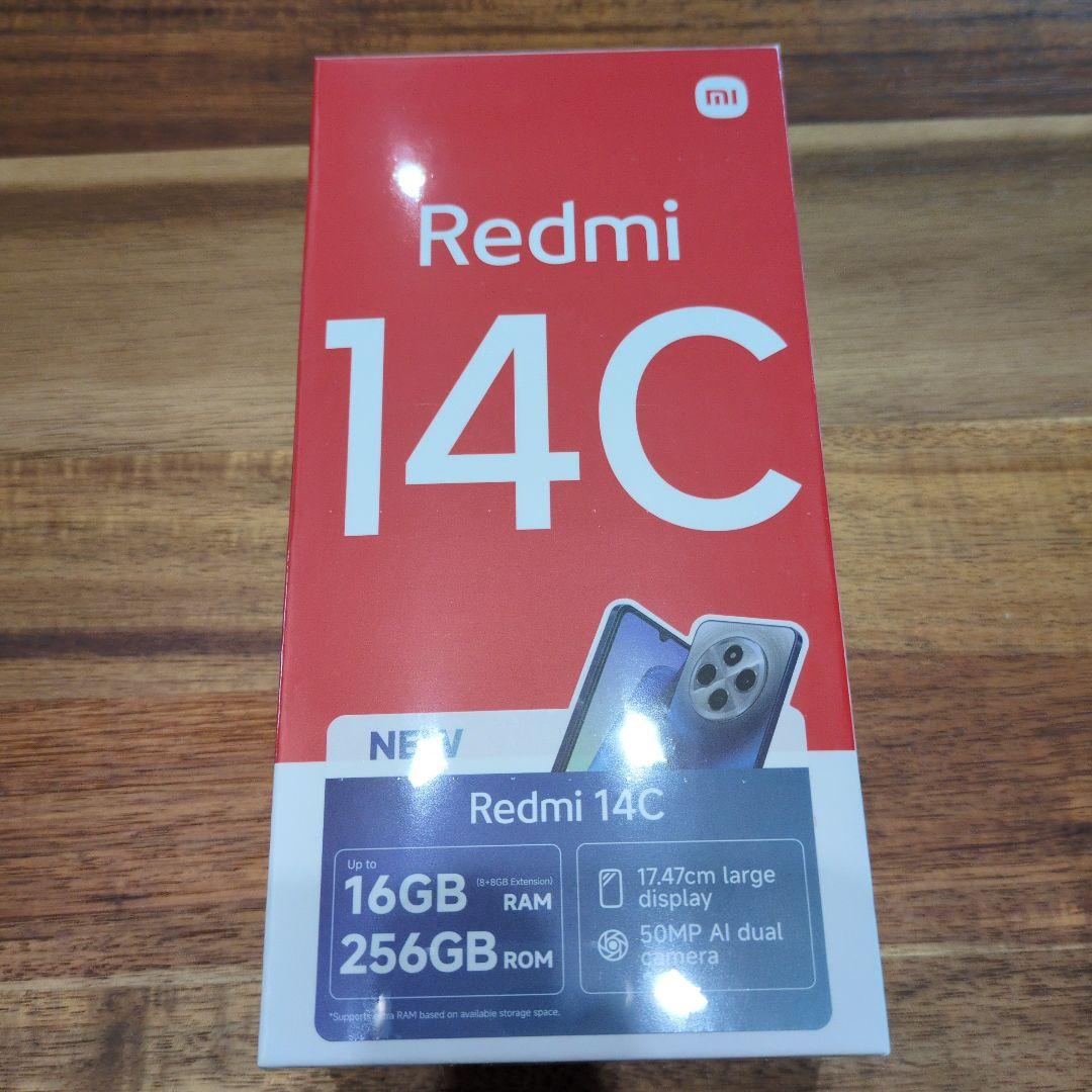 シュリンク保証書付き 新品未開封Xiaomi Redmi 14C 256GB