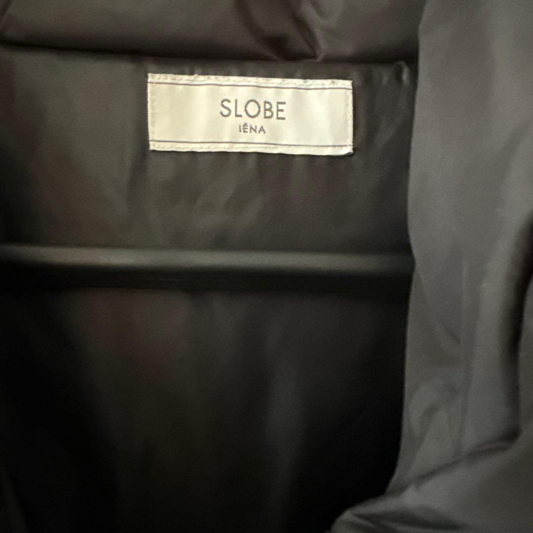 SLOBE IENA ショールフードショートダウンコート