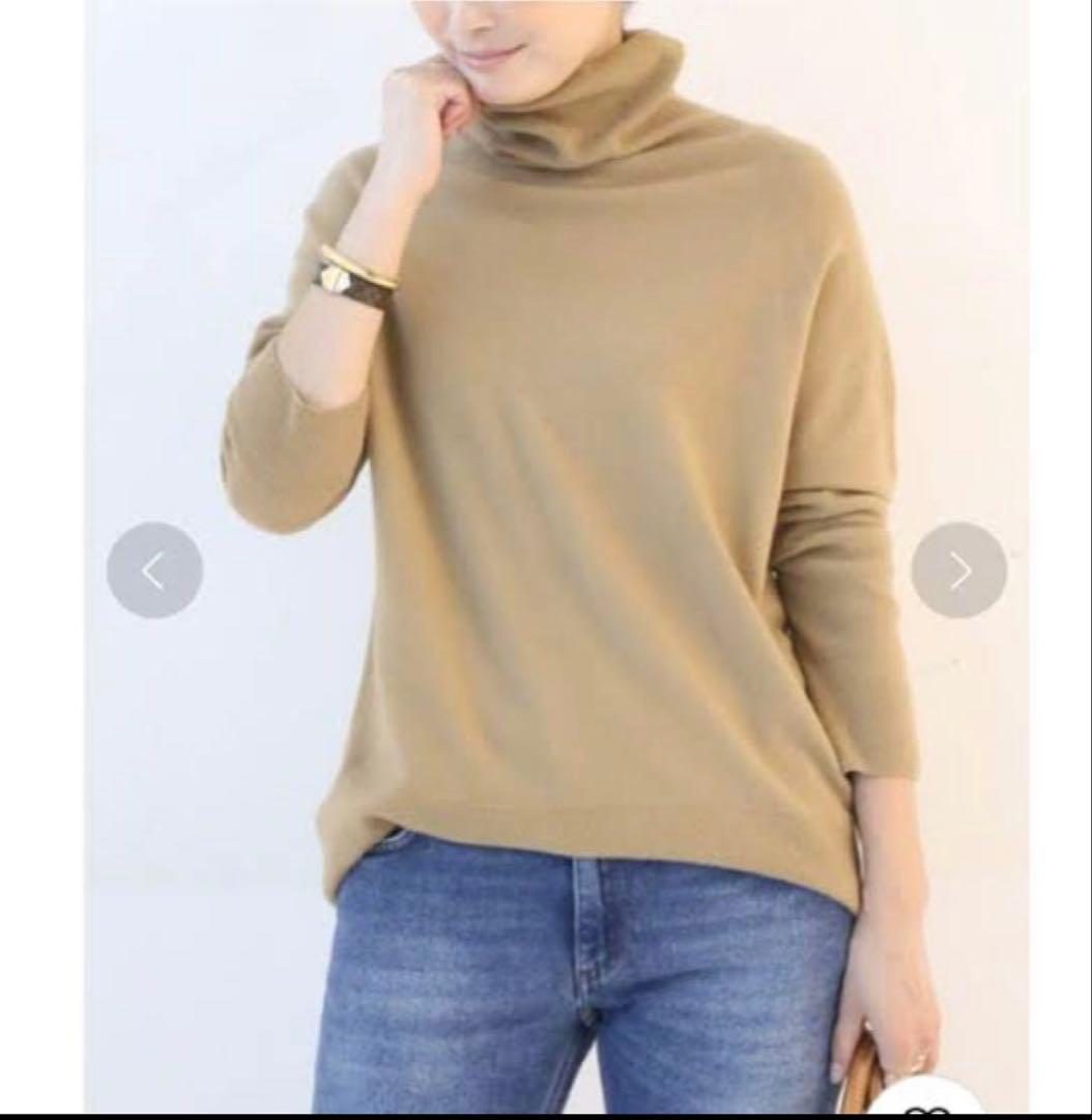 極美品　DeuxiemeClasse CAPRI タートルネックプルオーバー
