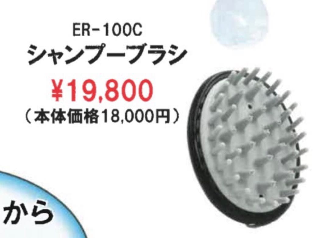 エナジーラドン　シャンプーブラシ　マイナスイオン発生