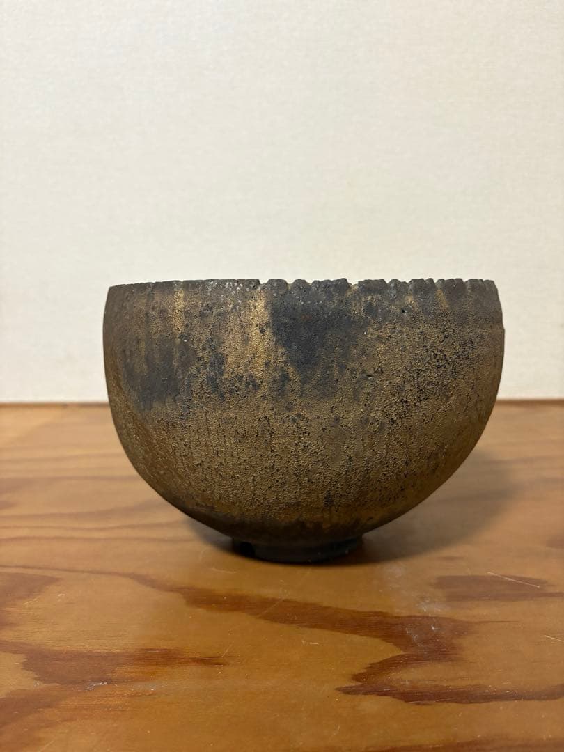 細川 政己 大鉢 yellgreen 希少