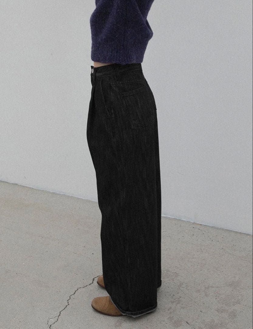 パンツ Curve Tucked Jeans ohotoro