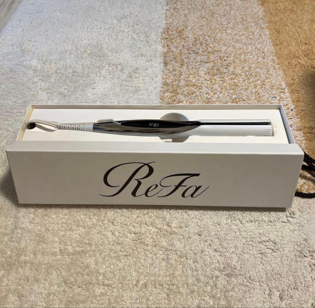 ReFa ストレートヘアアイロン ホワイト・シルバー
