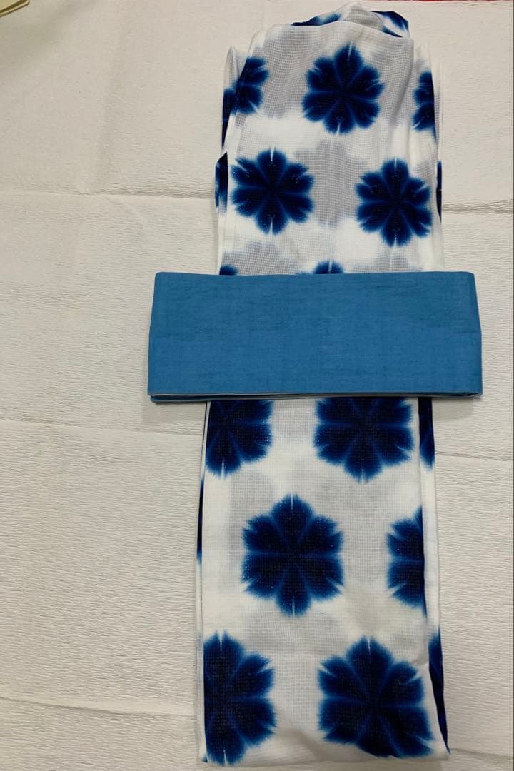 浴衣　帯　下駄セット