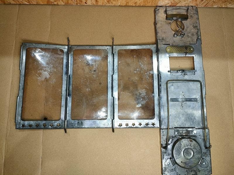 【値下げ中】【初期型】ヴィンテージ品 スイス軍フォールディングキャンドルランタン