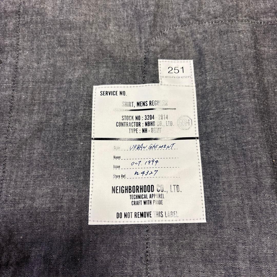 NEIGHBORHOOD 半袖シャツ1 グレー 251