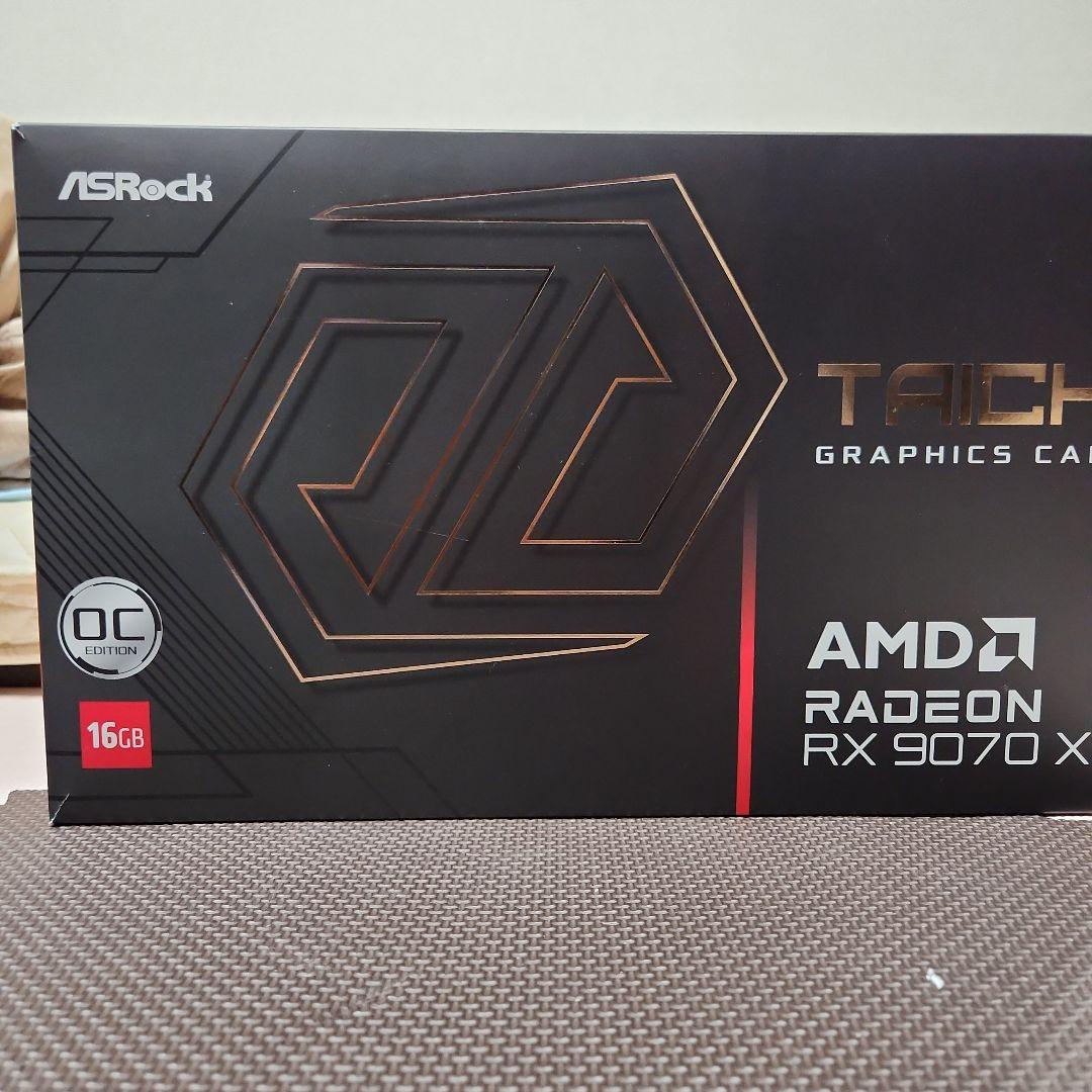 グラフィックボード・グラボ・ビデオカード AMD RADEON RX 9070XT ASRock TAICHI