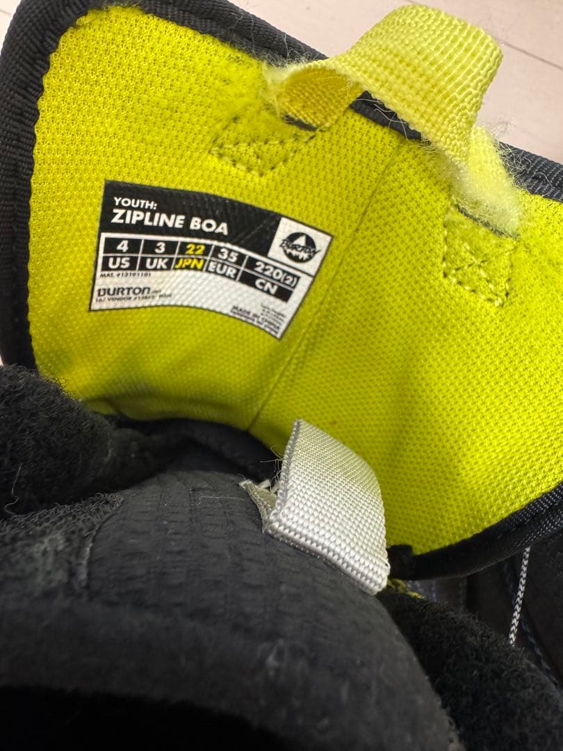 バートン　スノボ　ブーツ　ジュニア　22センチ　美品