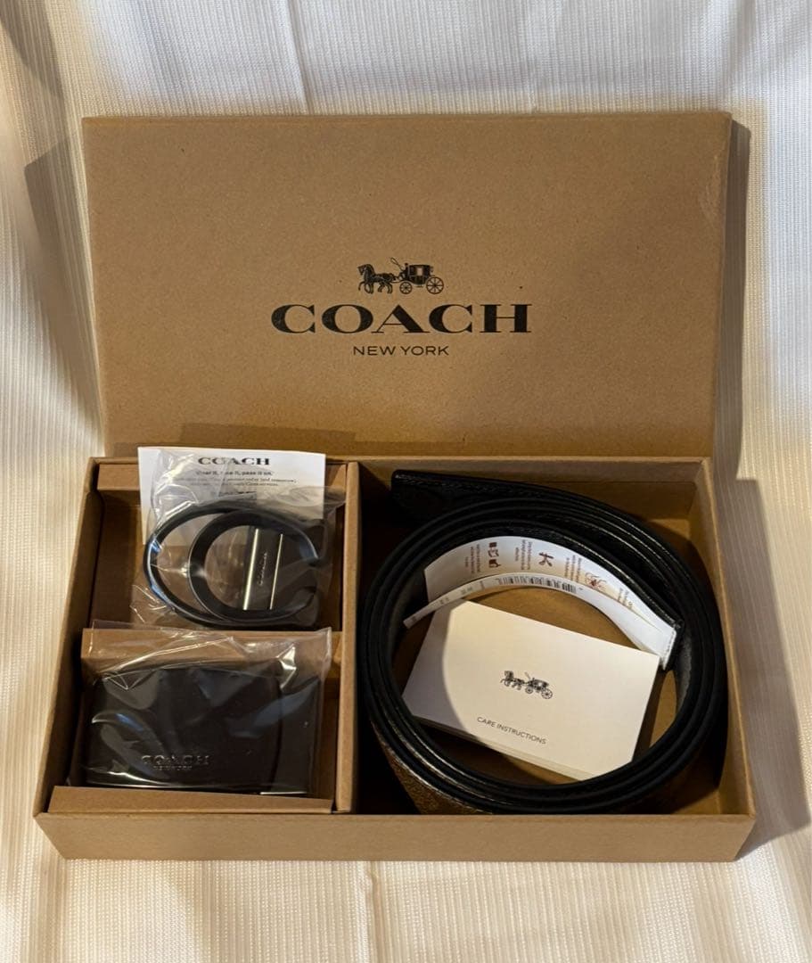 COACH ベルト&バックル2タイプ　セット