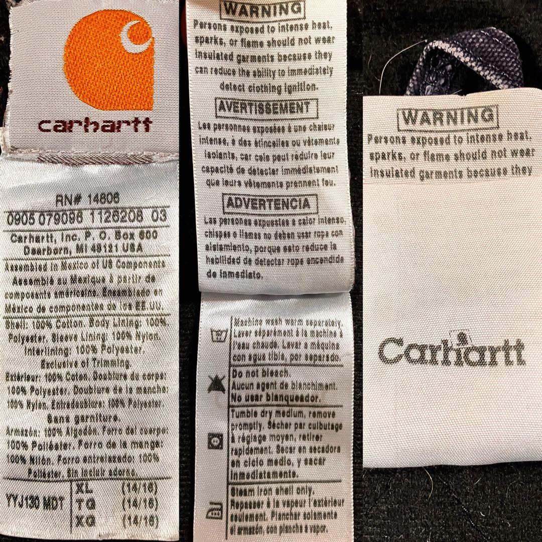 カーハート YYJ130 MDT アクティブジャケット メンズS相当 ハチノス