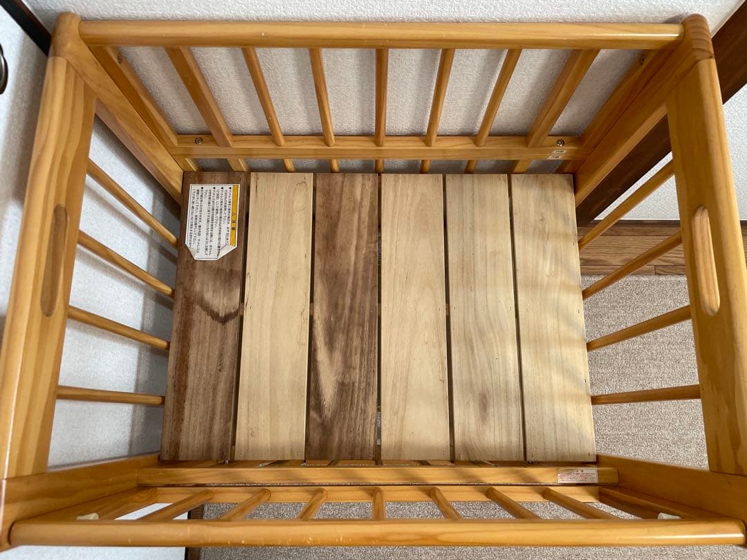 カトージ ミニミニベビーベッドⅡ （ナチュラル）