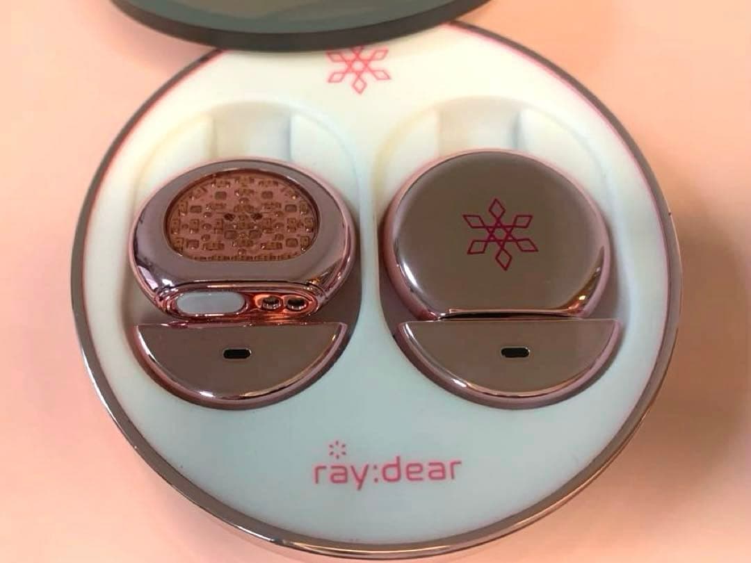 コラーゲンライト ポータブル美顔器 充電ケース付き