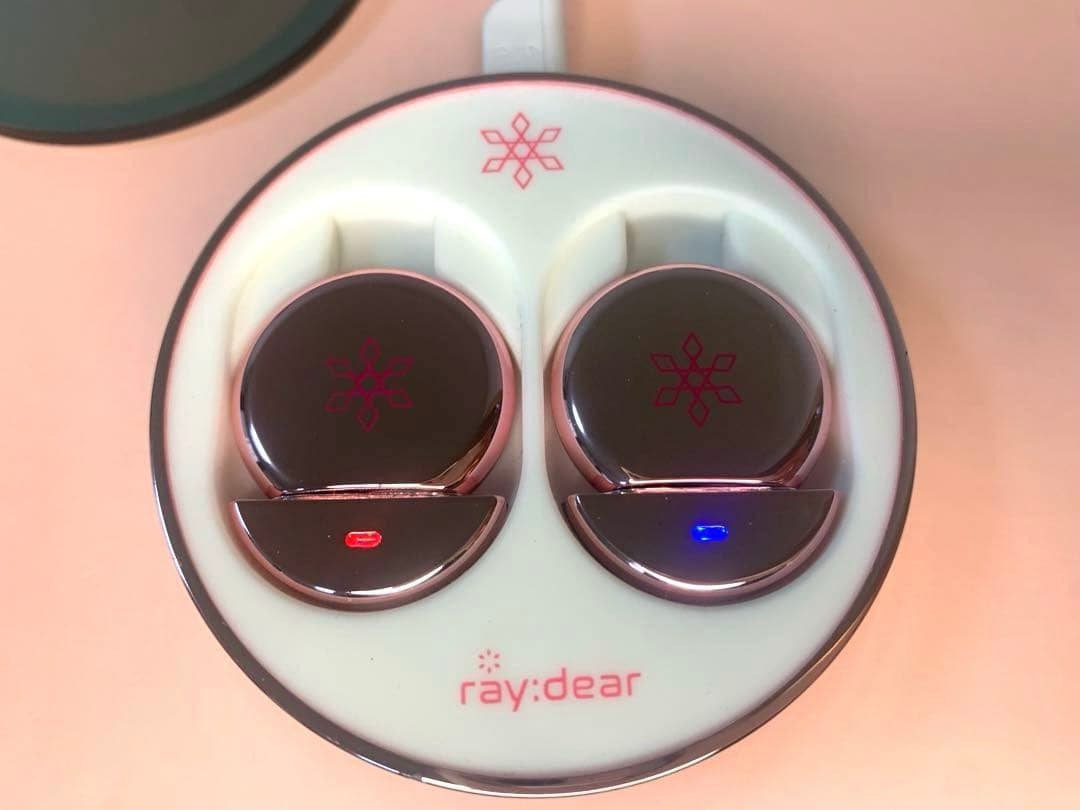 コラーゲンライト ポータブル美顔器 充電ケース付き