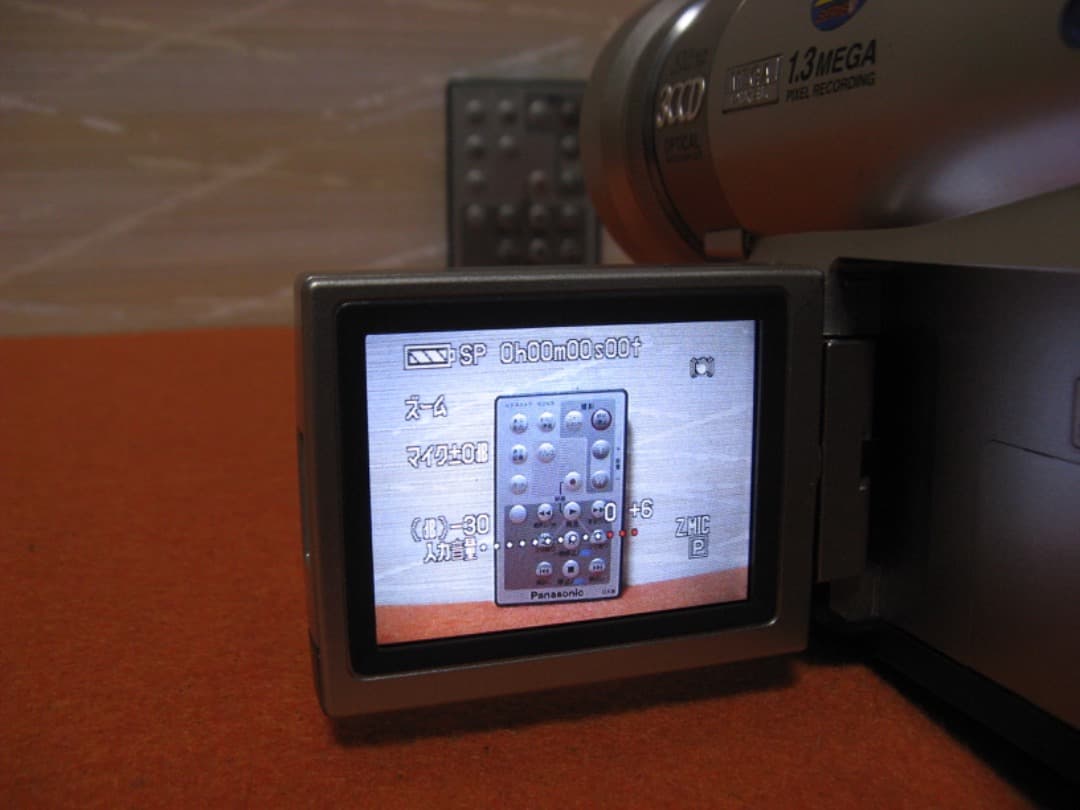 動作OK❗️バナソニックのMiniDV/デジタルビデオカメラ/NV-MX3000