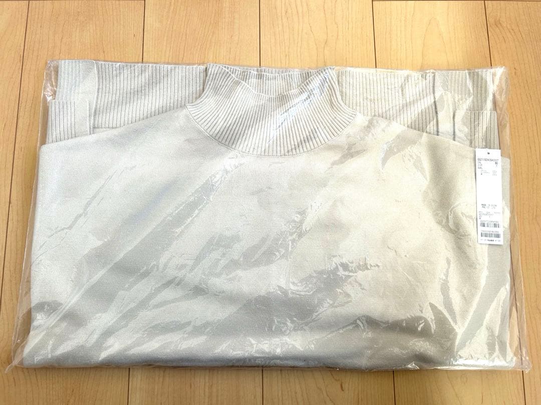 【GALLARDAGALANTE】オーバータートルニット　ベージュ　新品　未使用