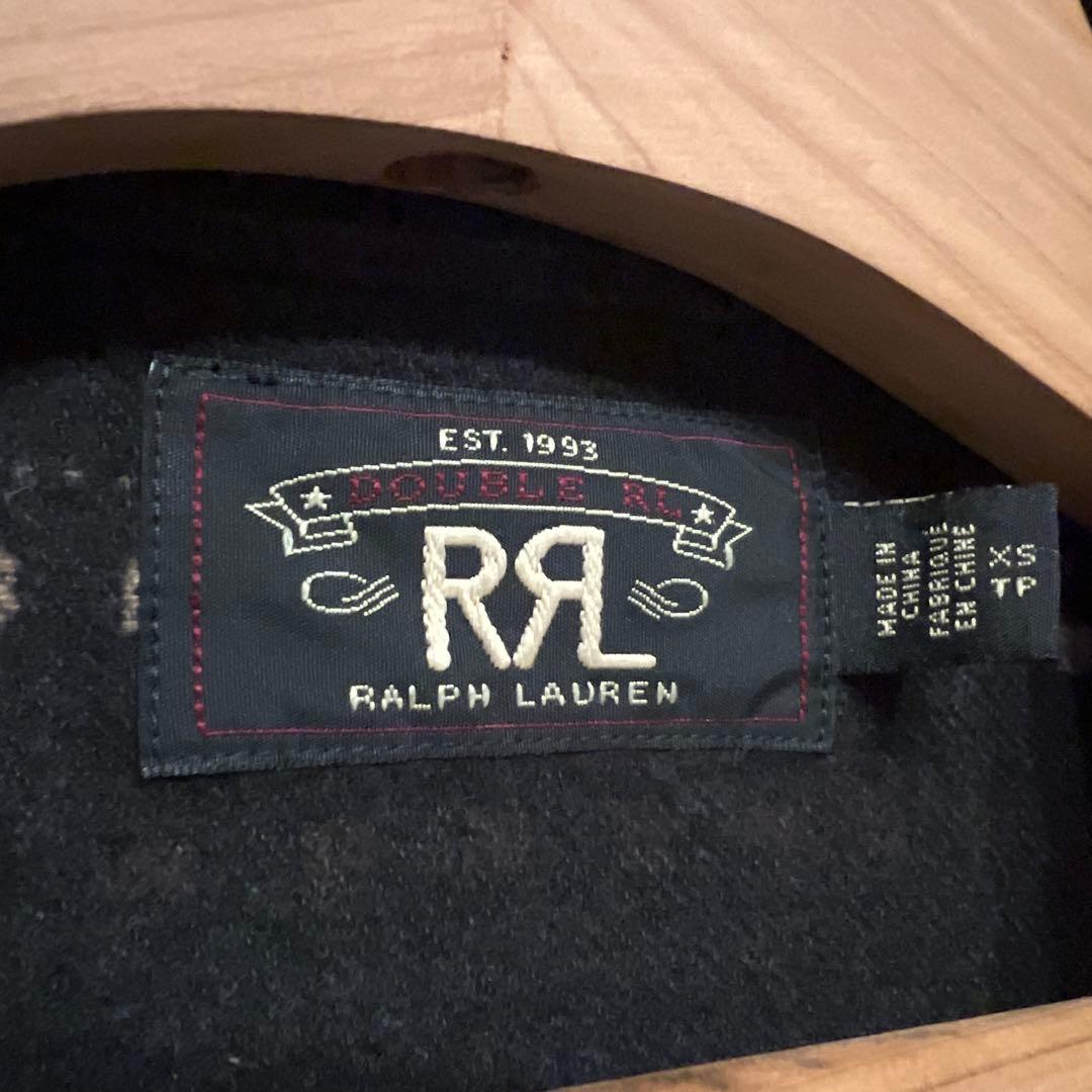 RRL ダブルアールエル　ネイティブ柄　ジャケット　ブラック　サイズXS
