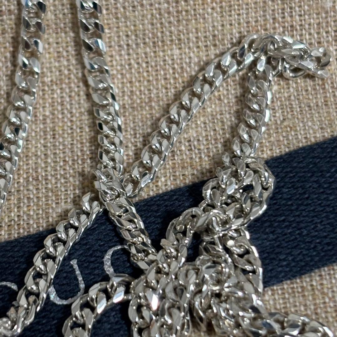 GUCCI 新品同様品　ノットネックレス　インフィニティ　喜平チェーン付属品付き