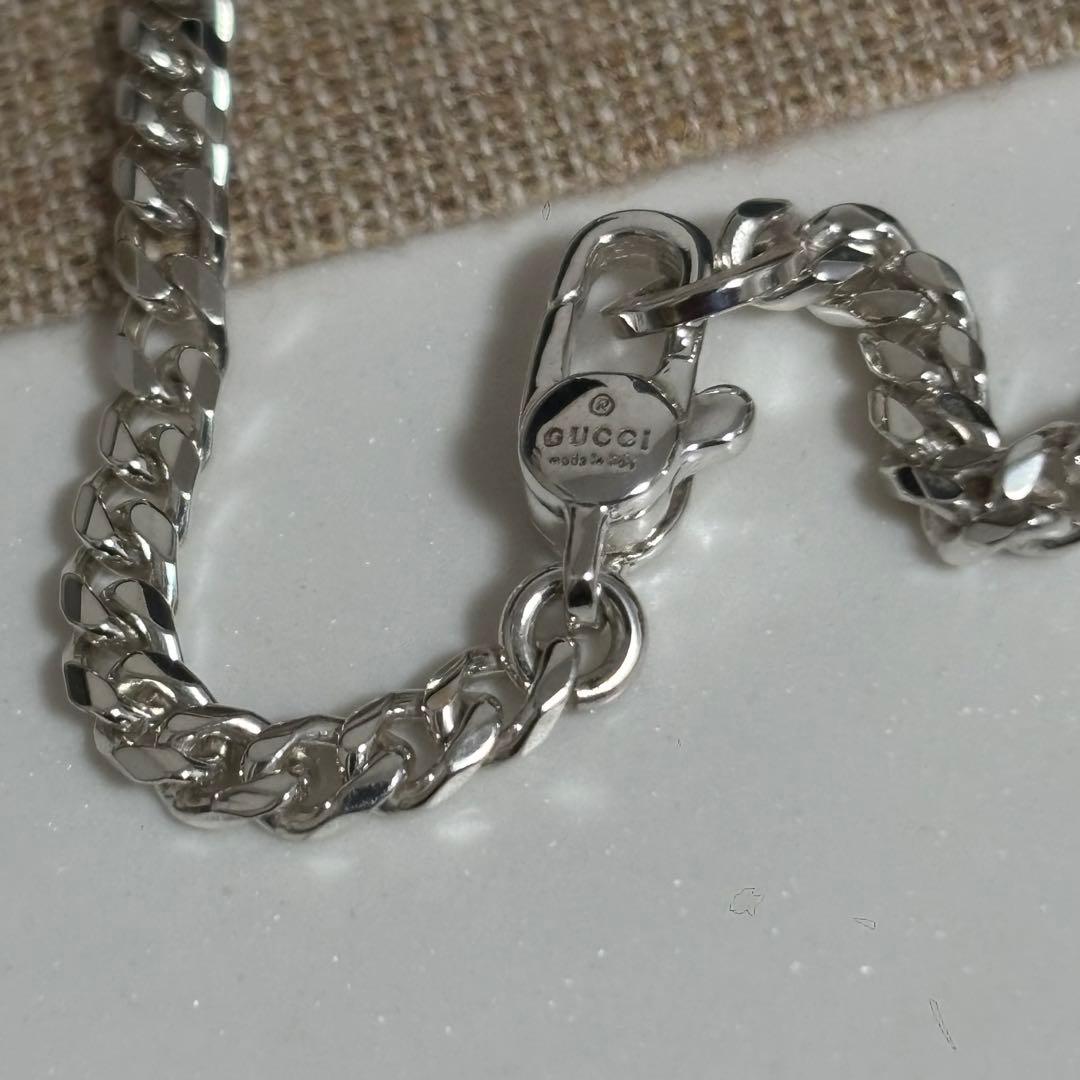 GUCCI 新品同様品　ノットネックレス　インフィニティ　喜平チェーン付属品付き