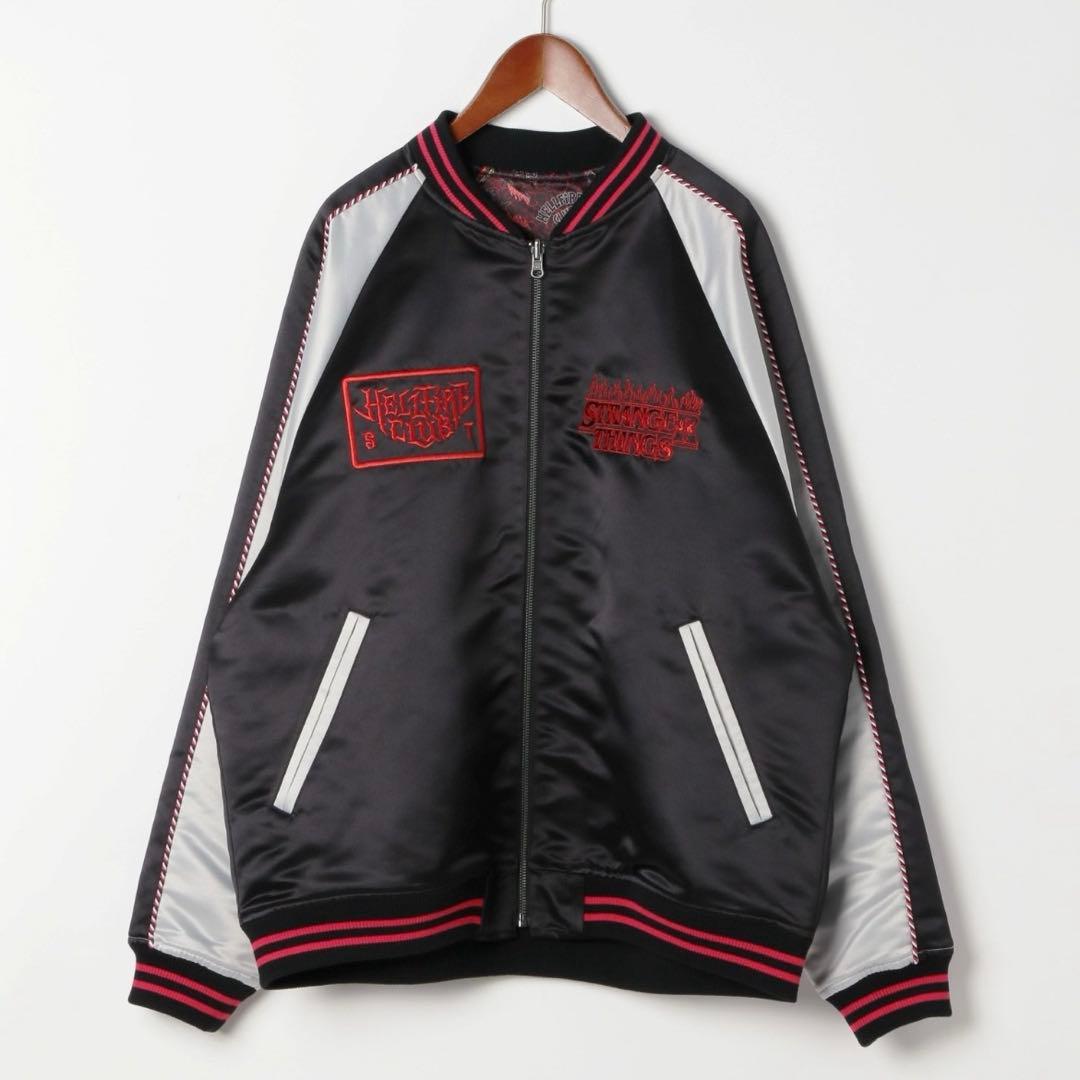 【STRANGER THINGS】ニコアンドコラボ リバーシブルブルゾン