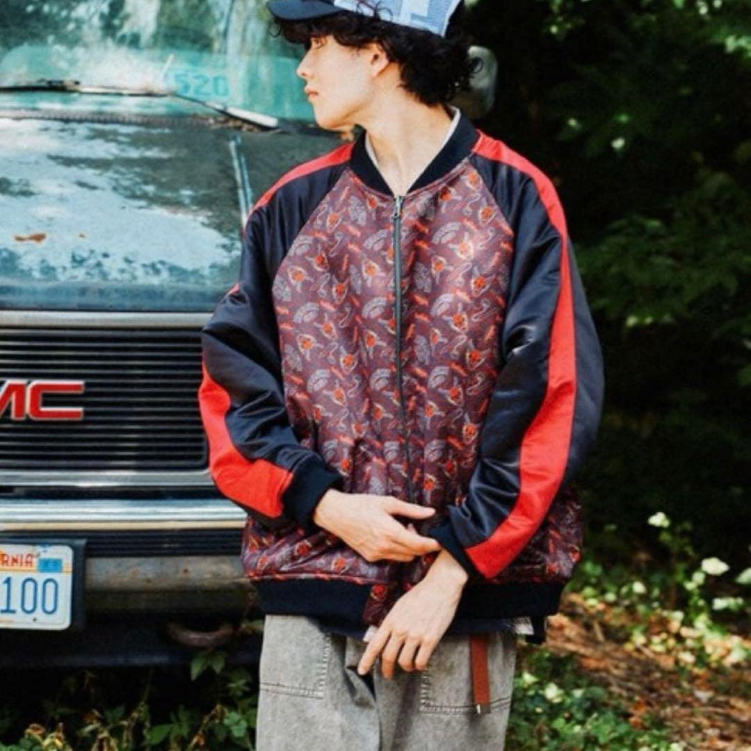 【STRANGER THINGS】ニコアンドコラボ リバーシブルブルゾン