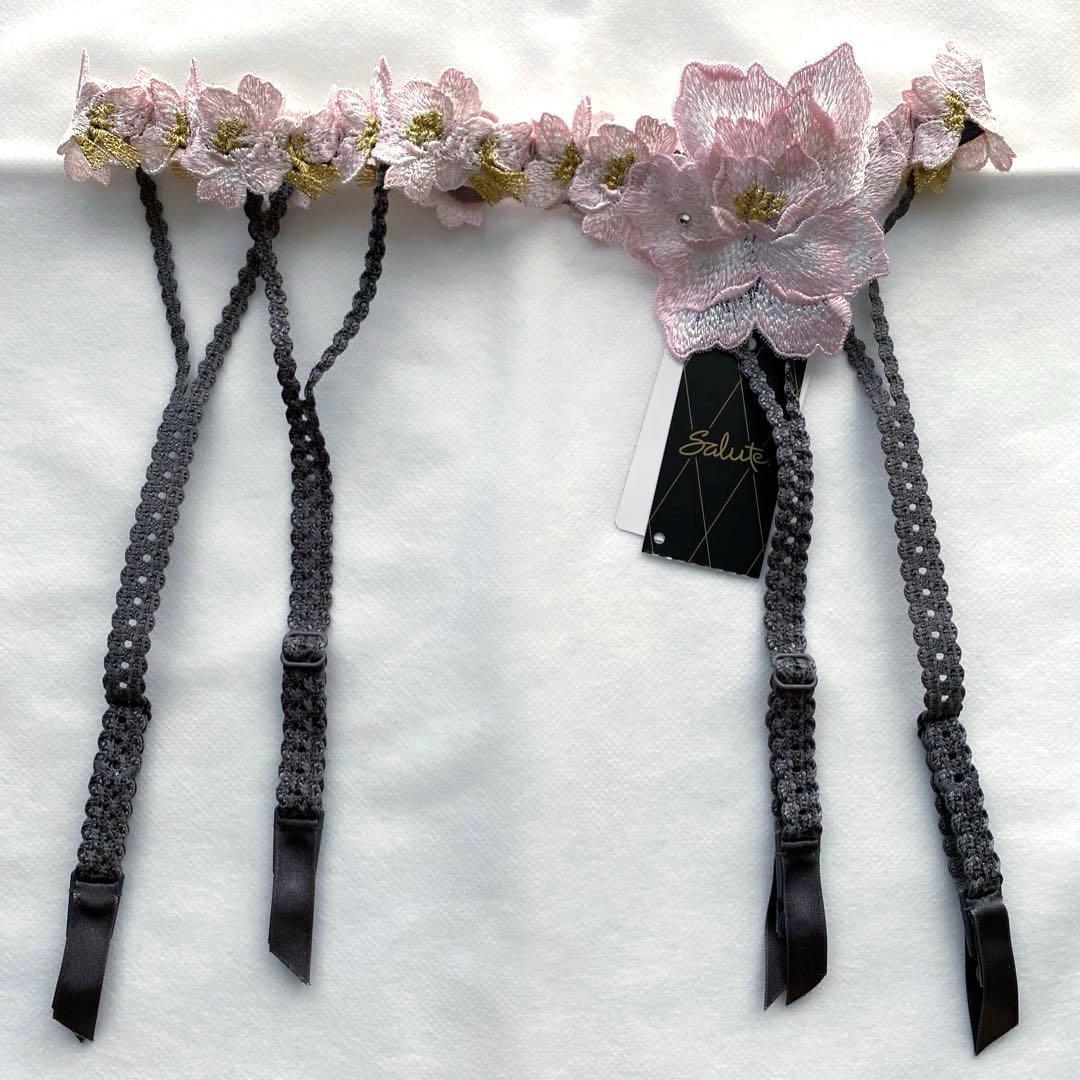 サルート 03G 婚礼衣装　ブラ C70 & ソング M & ガーター M GY