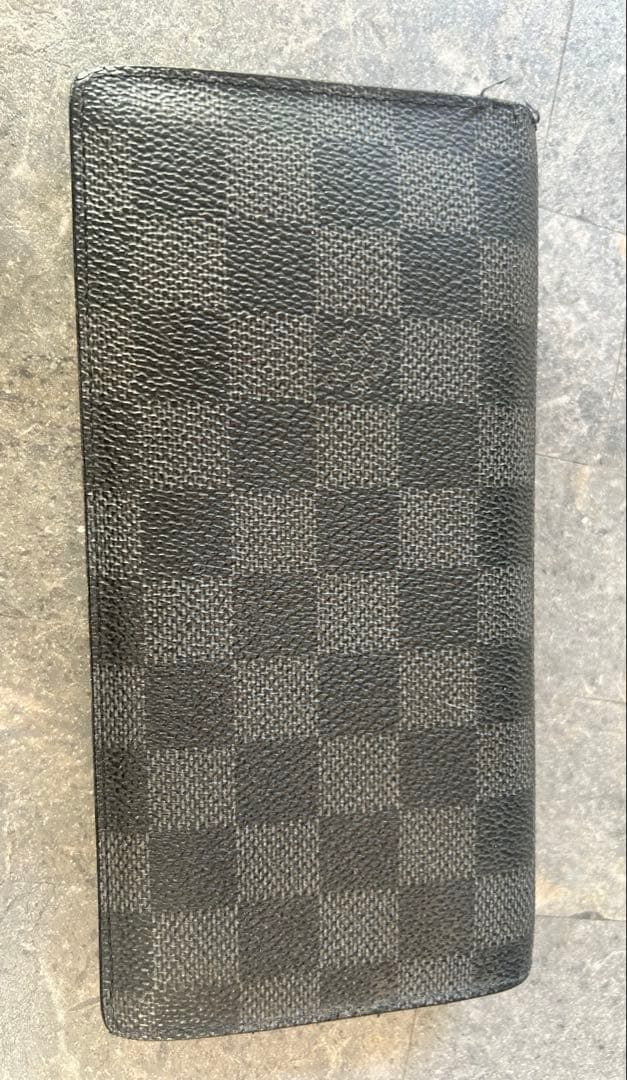 ルイヴィトン 長財布 ポルトフォイユブラザ ダミエグラフィット