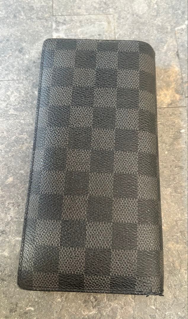 ルイヴィトン 長財布 ポルトフォイユブラザ ダミエグラフィット