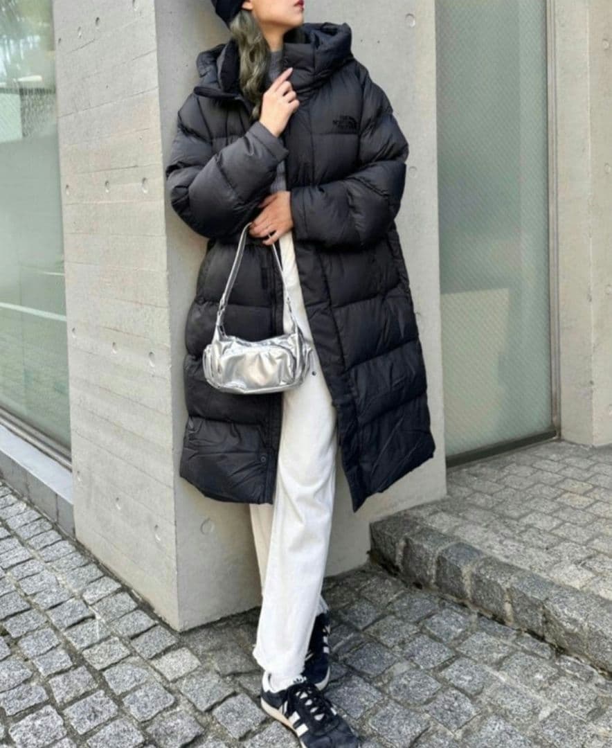 THE NORTH FACE ブラック 　　　　ロングダウンジャケット