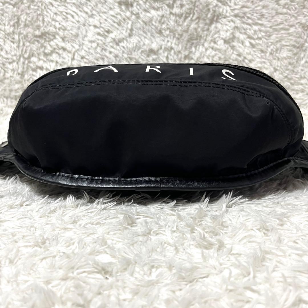 ✨入手困難✨ケンゾー KENZO ボディバッグ ウエストポーチ 黒 シルバー金具