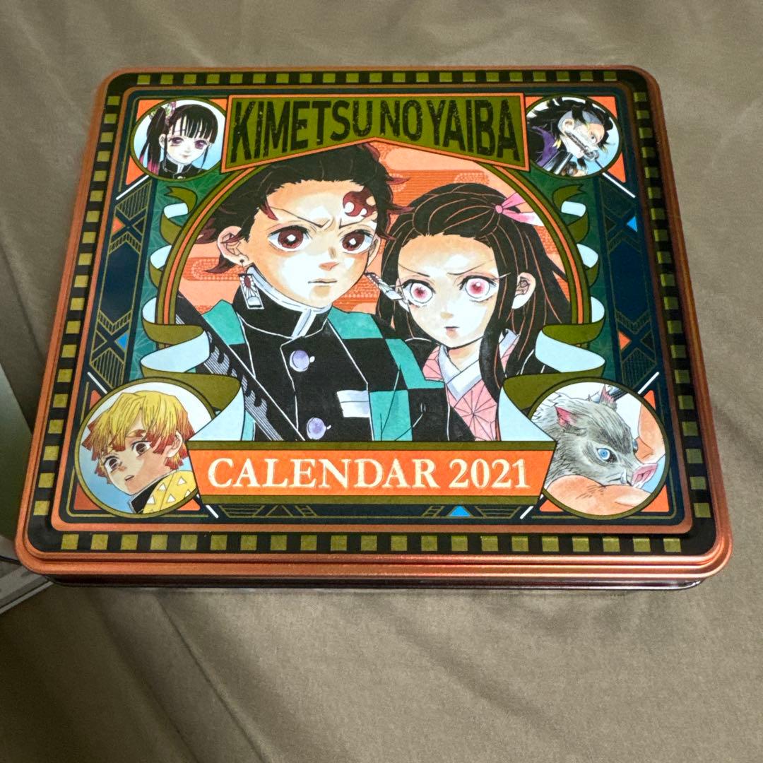 c*l様 鬼滅の刃 カレンダー 2021 特製缶