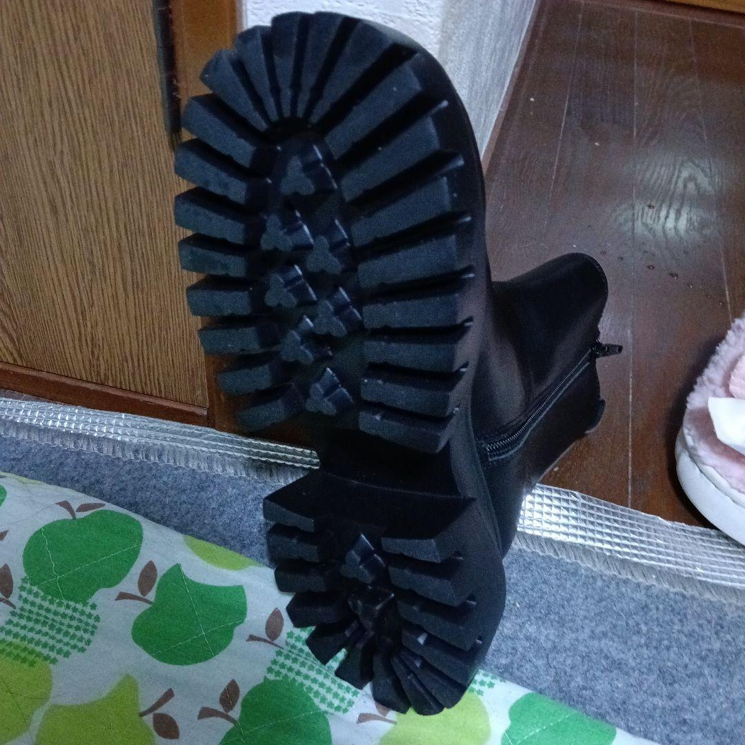 最終価格1月19日発売新作Lサイズメタルディジ-サイドゴアブーツ