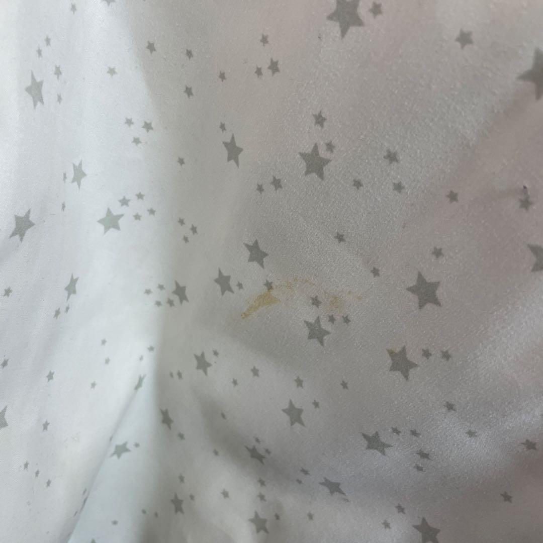 HZDMJ ベビーベッド グレー 取扱説明書付き