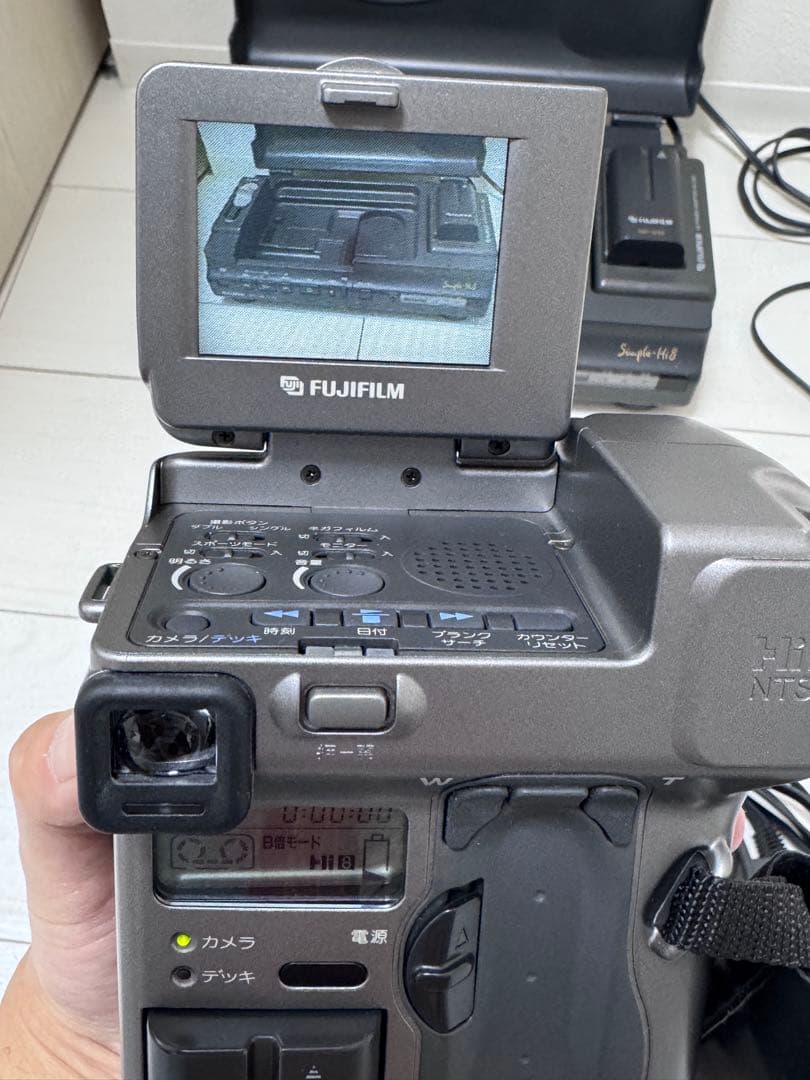 FUJIFILM FS-80MTビデオカメラ&VS-300ビデオポート