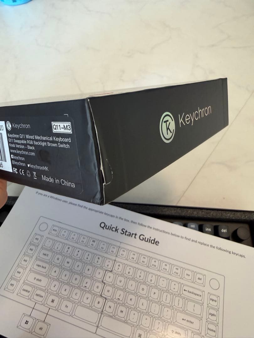ジ*ー様 Keychron Q11 75% メカニカルキーボード 本体