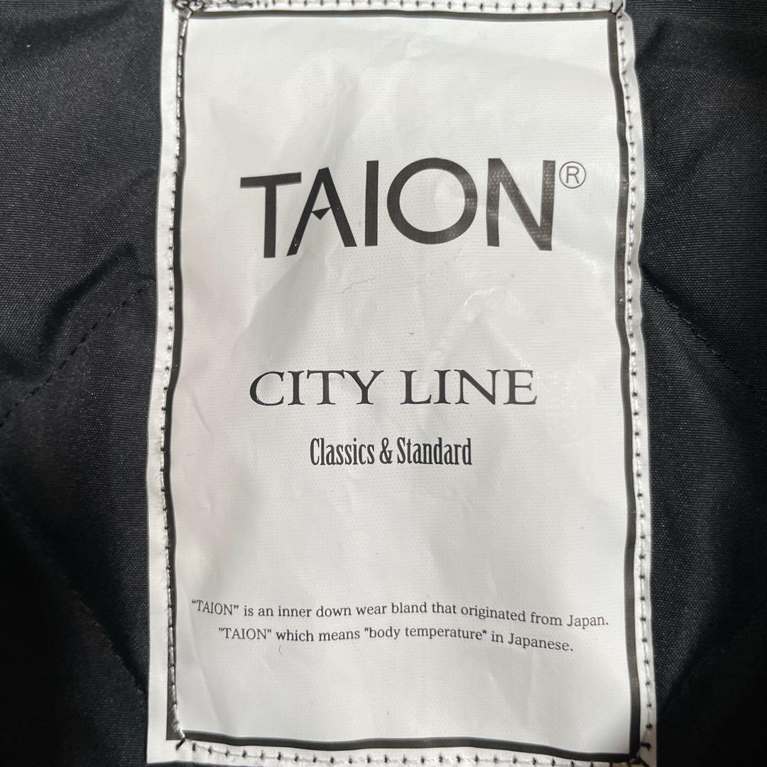 タイオン CITY LINE ユニセックス　ダウンコート キルティング XL