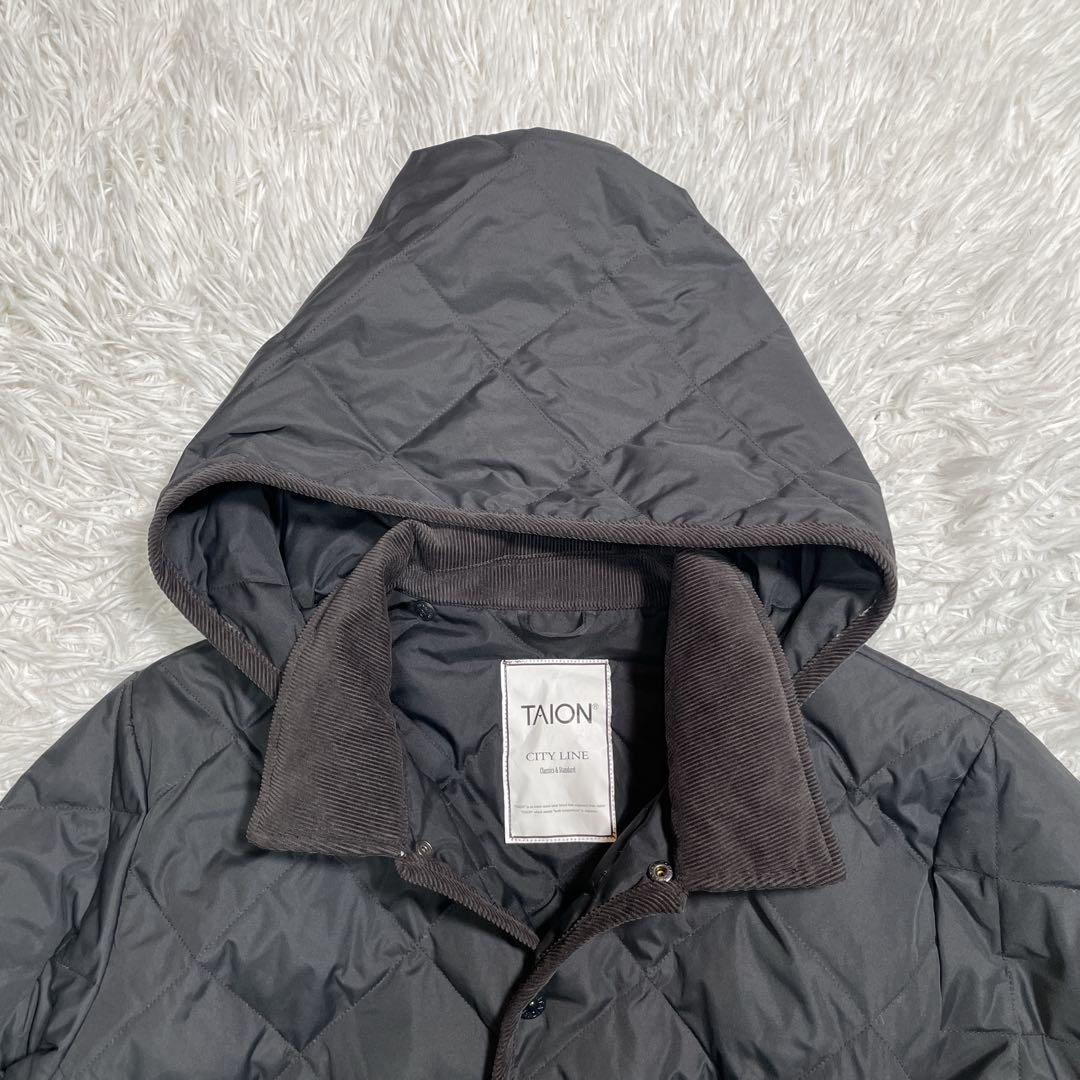 タイオン CITY LINE ユニセックス　ダウンコート キルティング XL
