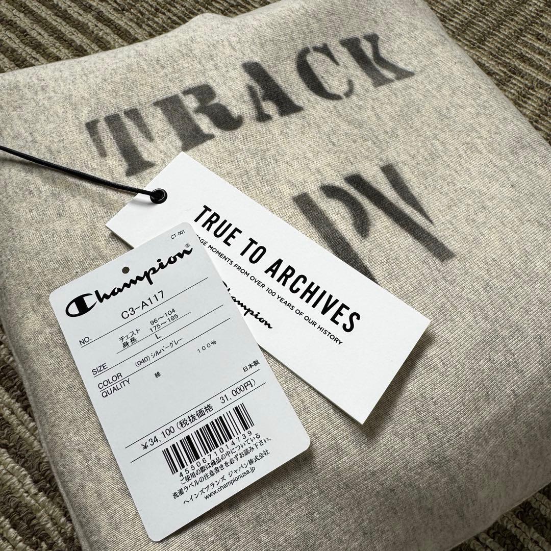 champion REVERSE WEAVE C3-A117 シルバーグレー L