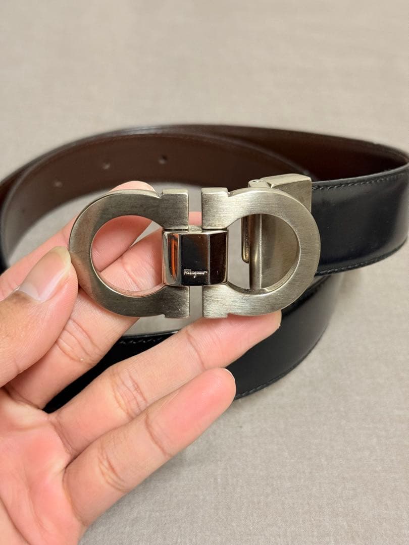 R*☆様 フェラガモ　メンズガンチーニベルト