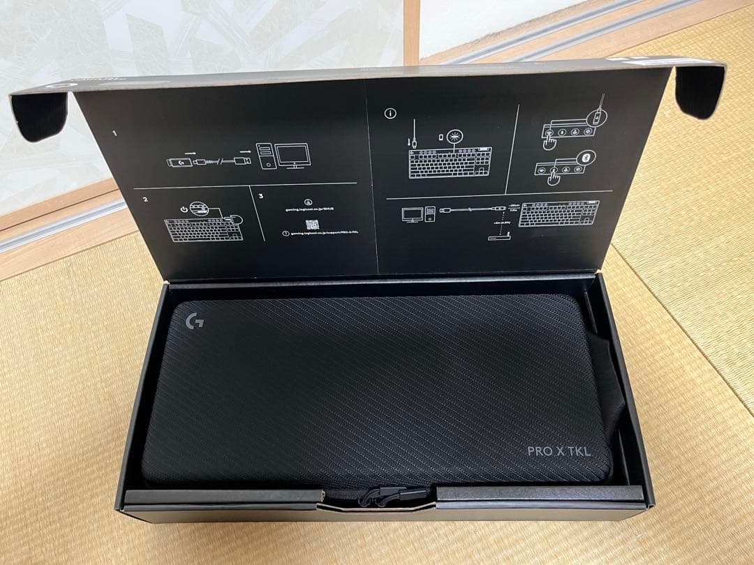 【新品未使用】ロジクール PRO X TKL G-PKB-003WL-LNBK