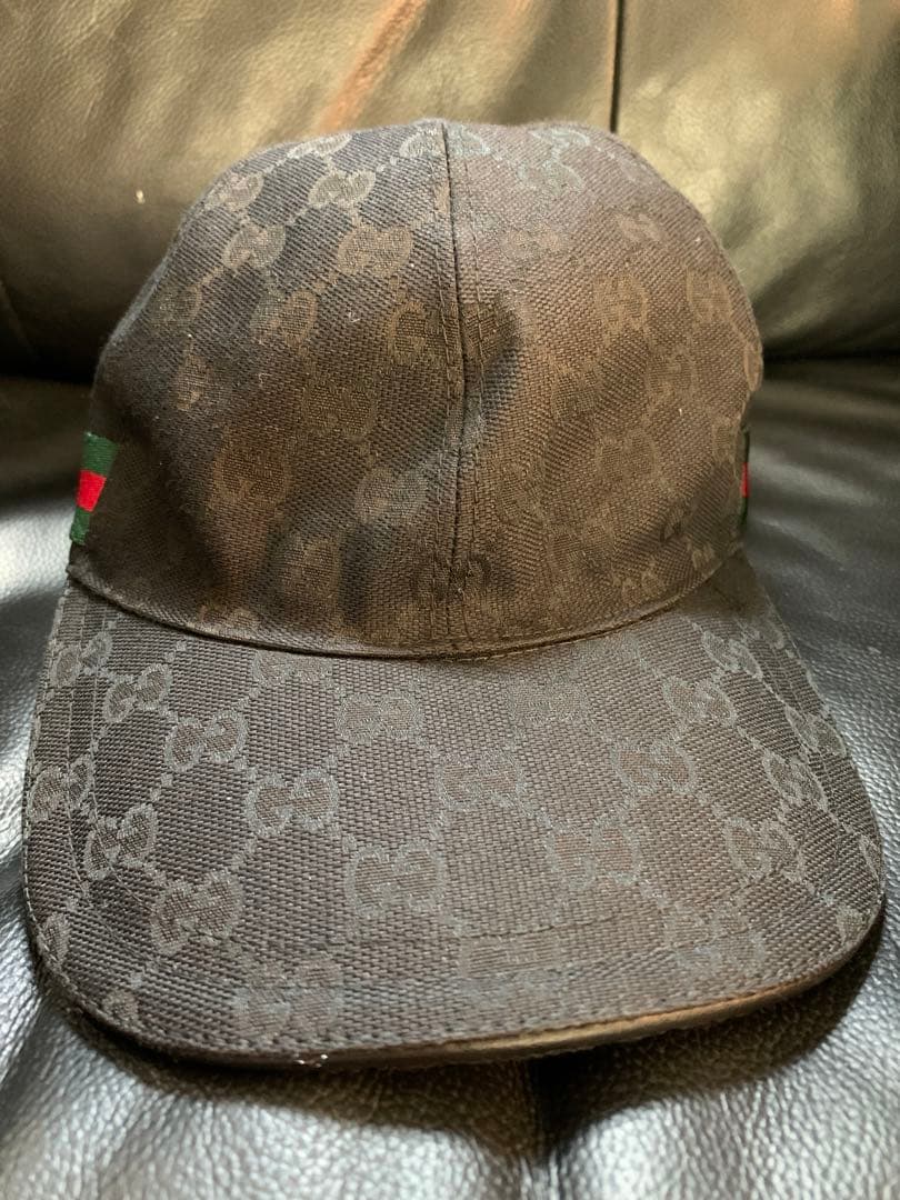 B*o様 最終価格/美品GUCCIベースボールキャップGGシェリーライン/グッチ