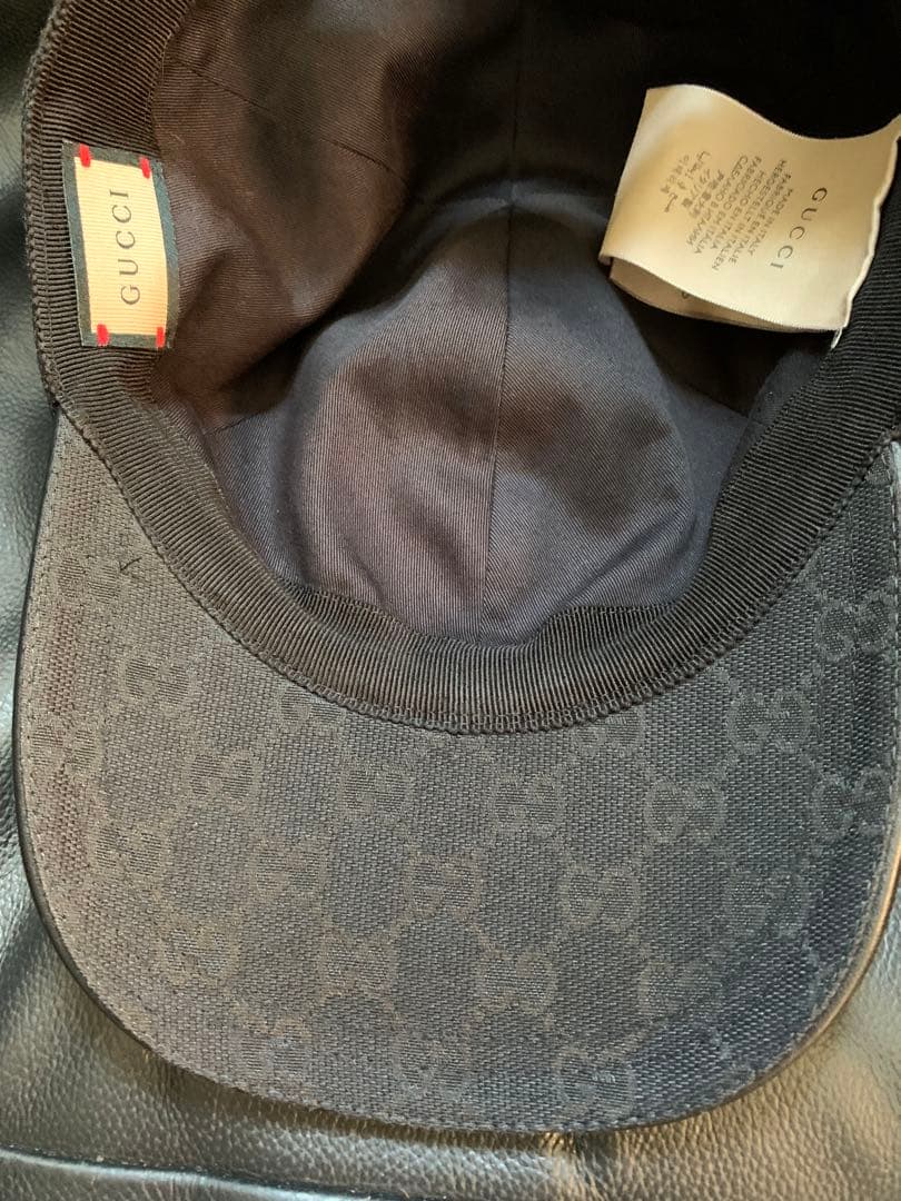 B*o様 最終価格/美品GUCCIベースボールキャップGGシェリーライン/グッチ